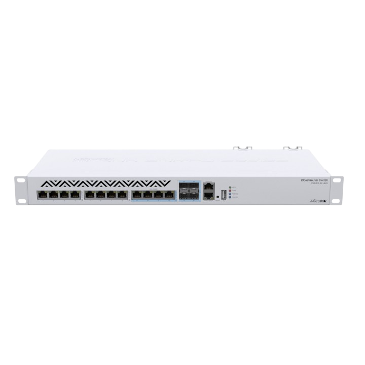CRS312-4C+8XG: 4x Combo (SFP+/RJ45), 8x 10GbE RJ45 