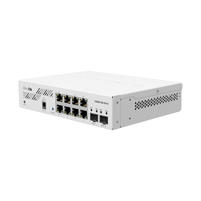 CSS610-8G-2S+: 8x 1GbE RJ45, 2x SFP+