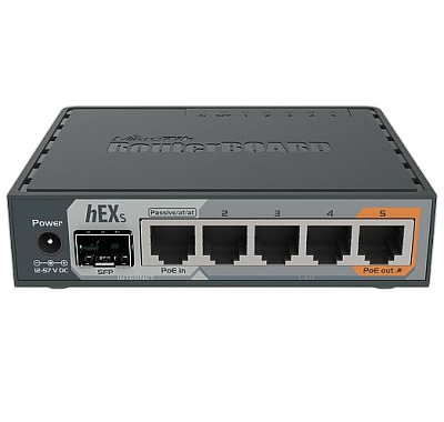 hEX S (RB760iGS): 5x Gigabit